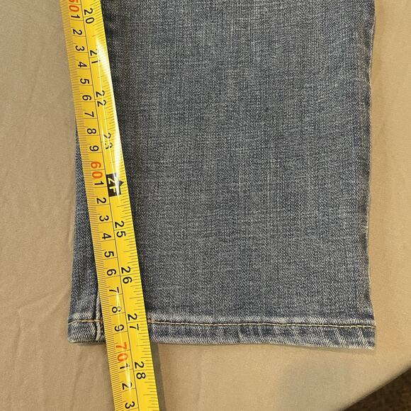 Levis 711 Skinny Ankle Mid Rise Blue Jeans 24W Inseam 27.5" Stretch New - Picture 7 of 7